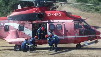 Με ελικόπτερο στο νοσοκομείο η 29χρονη που τραυματίστηκε στο φαράγγι του Γοργοπόταμου