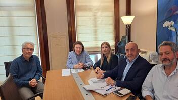  Συνάντηση Σέβης Βολουδάκη με την Υπουργό Πολιτισμού για θέματα των Σφακίων
