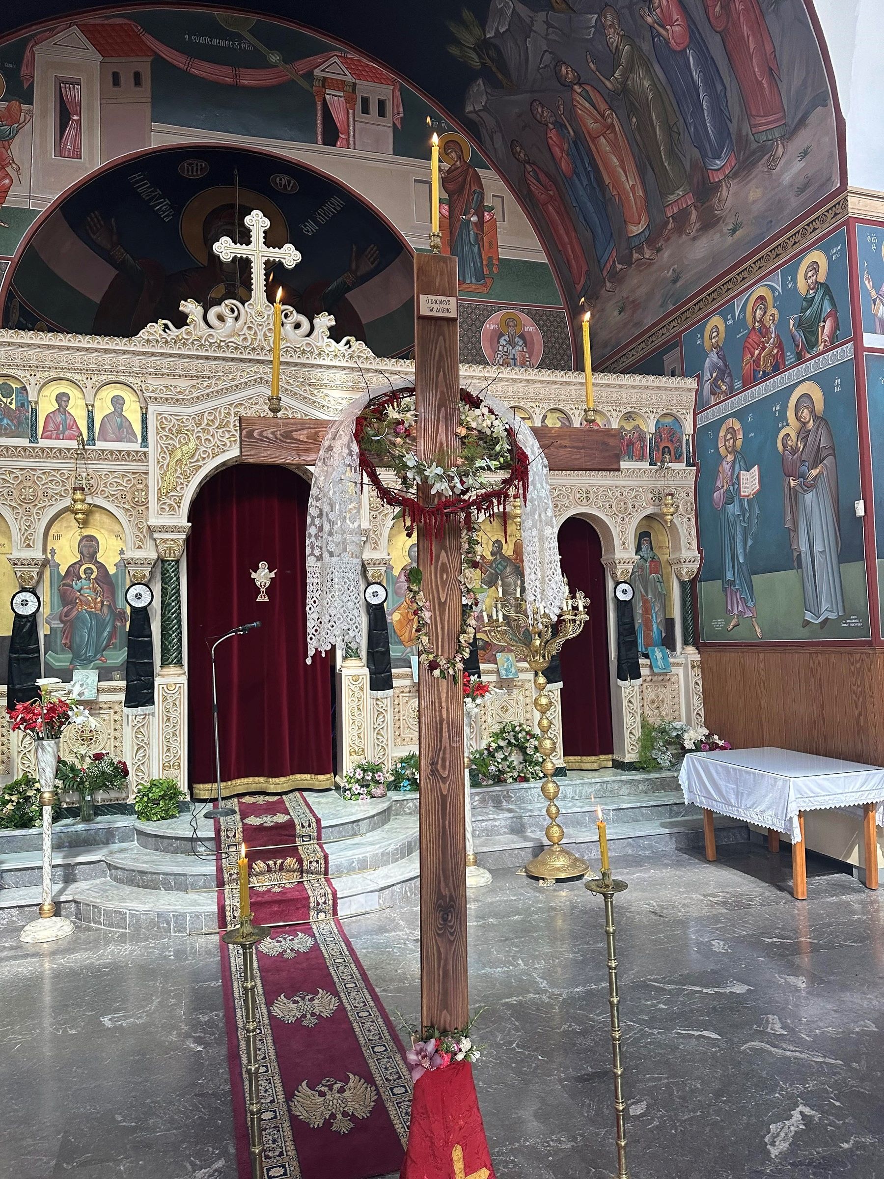 Επιτάφιος χωριό προφήτης Ηλίας Ηράκλειο Κρήτης εκκλησία Άγιος τιτος 