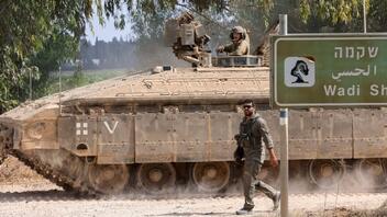 Ο ισραηλινός στρατός ετοιμάζεται για συντονισμένες επιθέσεις στη Γάζα «από αέρα, θάλασσα και ξηρά»
