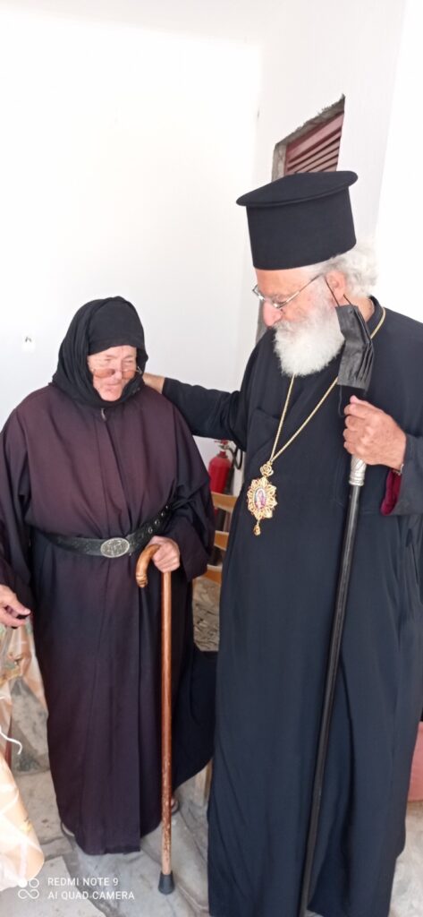 Αρχιεπίσκοπος Ανδρέας-Ηγουμένη Μαρίνα