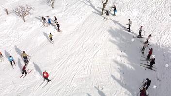 Για σκι στο Οροπέδιο Λασιθίου - Εκπληκτικές εικόνες από drone