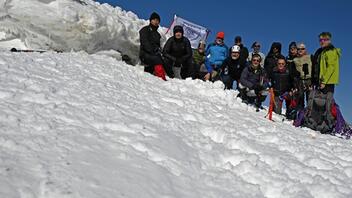 Για πρώτη φορά χειμερινή ανάβαση στον Αφέντη, από τον ΕΟΣ Λασιθίου