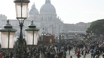 Μεγάλη αύξηση των τουριστών στη Βενετία