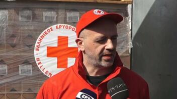 Η ανθρωπιστική βοήθεια του Ελληνικού Ερυθρού Σταυρού έφτασε στην Οδησσό