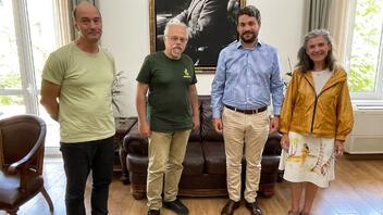 Με εκπροσώπους του κόμματος των Πρασίνων συναντήθηκε ο Δήμαρχος Χανίων 