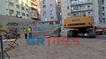 Εννέα οβίδες έχουν βρεθεί στο εργοτάξιο της Θεσσαλονίκης