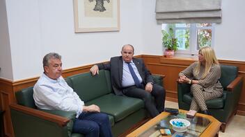  Συνάντηση Περιφερειάρχη Κρήτης με τον Πρόεδρο της Γ.Σ.Ε.Β.Ε.Ε.