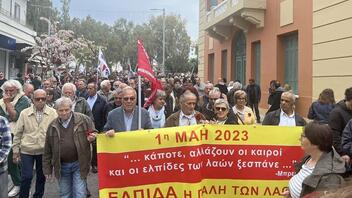 Συγκεντρώσεις και πορείες στην Κρήτη, για την Εργατική Πρωτομαγιά