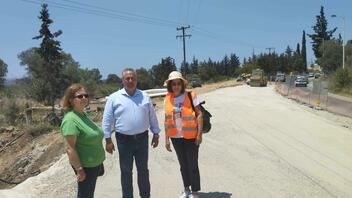 Ολοκληρώθηκαν τα έργα βελτίωσης της οδικής ασφάλειας στο τμήμα Μοιρών - Τυμπακίου