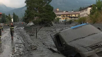 Ιταλία: 5 αγνοούμενοι και 120 εκτοπισμένοι από κατολίσθηση και πλημμύρες στις Δυτικές Άλπεις