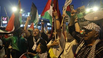Συγκέντρωση αλληλεγγύης στον Παλαιστινιακό λαό