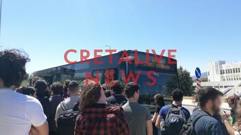 Πανεπιστήμιο Κρήτης: Κινητοποίηση φοιτητών με αποδέκτη το αστικό ΚΤΕΛ (video)