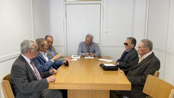 Πέντε ενεργούς πολίτες με κοινωνική προσφορά υποδέχθηκε ο δήμαρχος Ηρακλείου