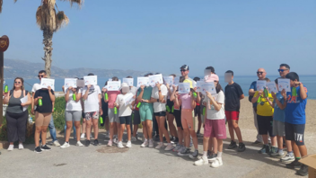 Δράση καθαρισμού της παραλίας στο Λίντο από τα παιδιά του 40ου και 43ου Δημοτικού Σχολείου Ηρακλείου 