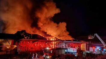 Λαμία: Έρευνα για τα αίτια της φωτιάς στο εργοστάσιο με τα χαλασμένα σχολικά γεύματα