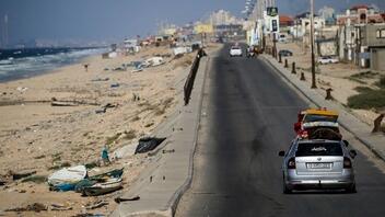 Έτοιμη η πλωτή εξέδρα στην ακτή της Λωρίδας της Γάζας για την παραλαβή ανθρωπιστικής βοήθειας