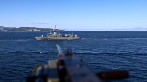 Το Πολεμικό Ναυτικό υποδέχθηκε τη νέα υπερσύγχρονη φρεγάτα "Κίμων"