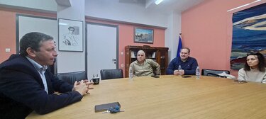 Εργαζόμενοι Νοσοκομείου Αγίου Νικολάου, Δήμαρχος Αγίου Νικολάου, Συνάντηση