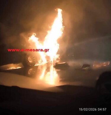 φωτια αυτοκινητο