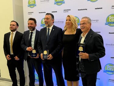 Βράβευση δήμου Πλατανιά Μαλανδράκης