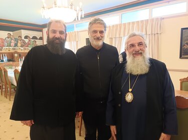 Συνάντηση Αρχιεπισκόπου με τον Καλλιτεχνικό Διευθυντής της Εθνικής Λυρικής Σκηνής 