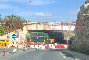 Εργασίες Γέφυρα-Καρτερός-Επισκοπή