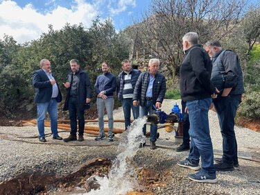 Γεώτρηση Τυλίσου, Δήμος Μαλεβιζίου