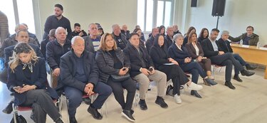 Σύσκεψη, Δήμαρχοι, Καστέλι, Σπήλι