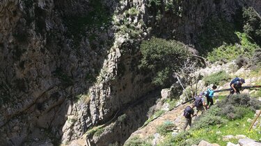 Στο φαράγγι του Μέσονα ο Ορειβατικός Σύλλογος Αγίου Νικολάου
