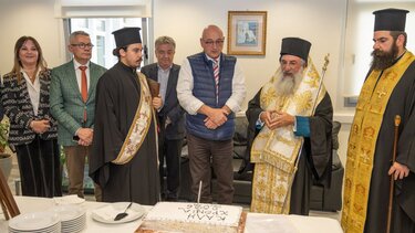 Το Πανεπιστήμιο Κρήτης έκοψε την πρωτοχρονιάτικη πίτα του σε Ρέθυμνο και Ηράκλειο 