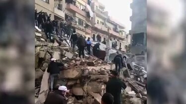 Λίβανος: Πολλά θύματα και αγνοούμενοι μετά από κατάρρευση πολυκατοικίας