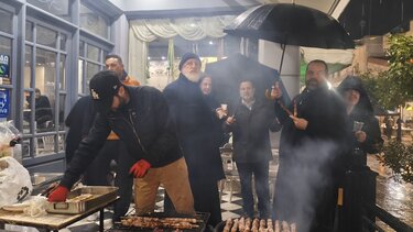 Η βροχή δεν πτόησε τα «Τσικνίσματα στο Αρκαλοχώρι» 