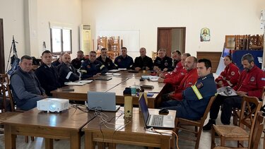 Άσκηση ετοιμότητας, Δήμος Πλατανιά