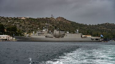 Απέπλευσαν για την Κύπρο οι φρεγάτες «Κίμων» και «Ψαρά» - Στην Πάφο σταθμεύουν τέσσερα F-16