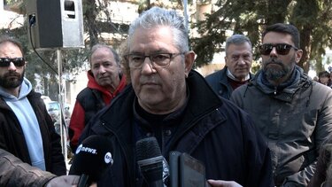 Κουτσούμπας: Το Μπλόκο της Καλογρέζας στέλνει μήνυμα στις σημερινές γενιές να συνεχίσουν τον αγώνα ενάντια στον πόλεμο