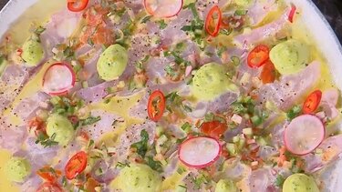 Λαβράκι, Καρπάτσιο, Συνταγή