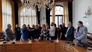 Ορκωμοσία, Δήμος Ηρακλείου, Υπάλληλοι