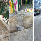 "Πονοκέφαλος" τα έργα γύρω από το σχολικό συγκρότημα- Δείτε φωτογραφίες