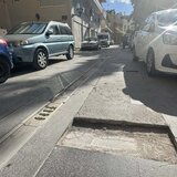 Ταξιάρχου Μαρκοπούλου: Νέα... επικίνδυνα κενά μετά την αφαίρεση πλακών (photos)