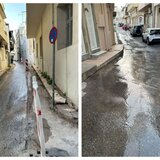 Οι εργασίες για τις οπτικές ίνες… έσπασαν αγωγό νερού στον Πόρο! - Βίντεο