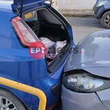 Χανιά: Στο αυτόφωρο ο μεθυσμένος οδηγός που έπεσε πάνω σε αυτοκίνητα έξω από σχολείο