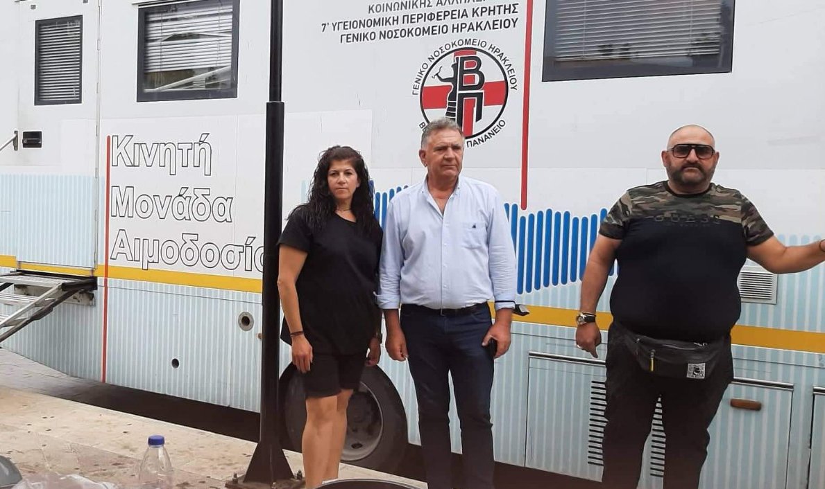 αιμοδοσία, Μανώλης Φραγκάκης