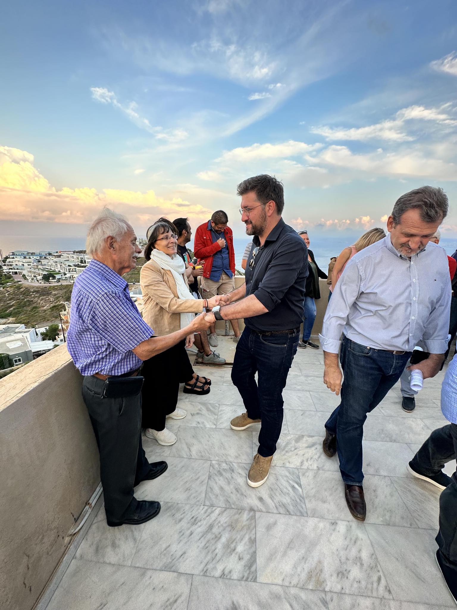 Ιδιαίτερα θερμή υποδοχή στο Αμμούδι για τον Μενέλαο Μποκέα