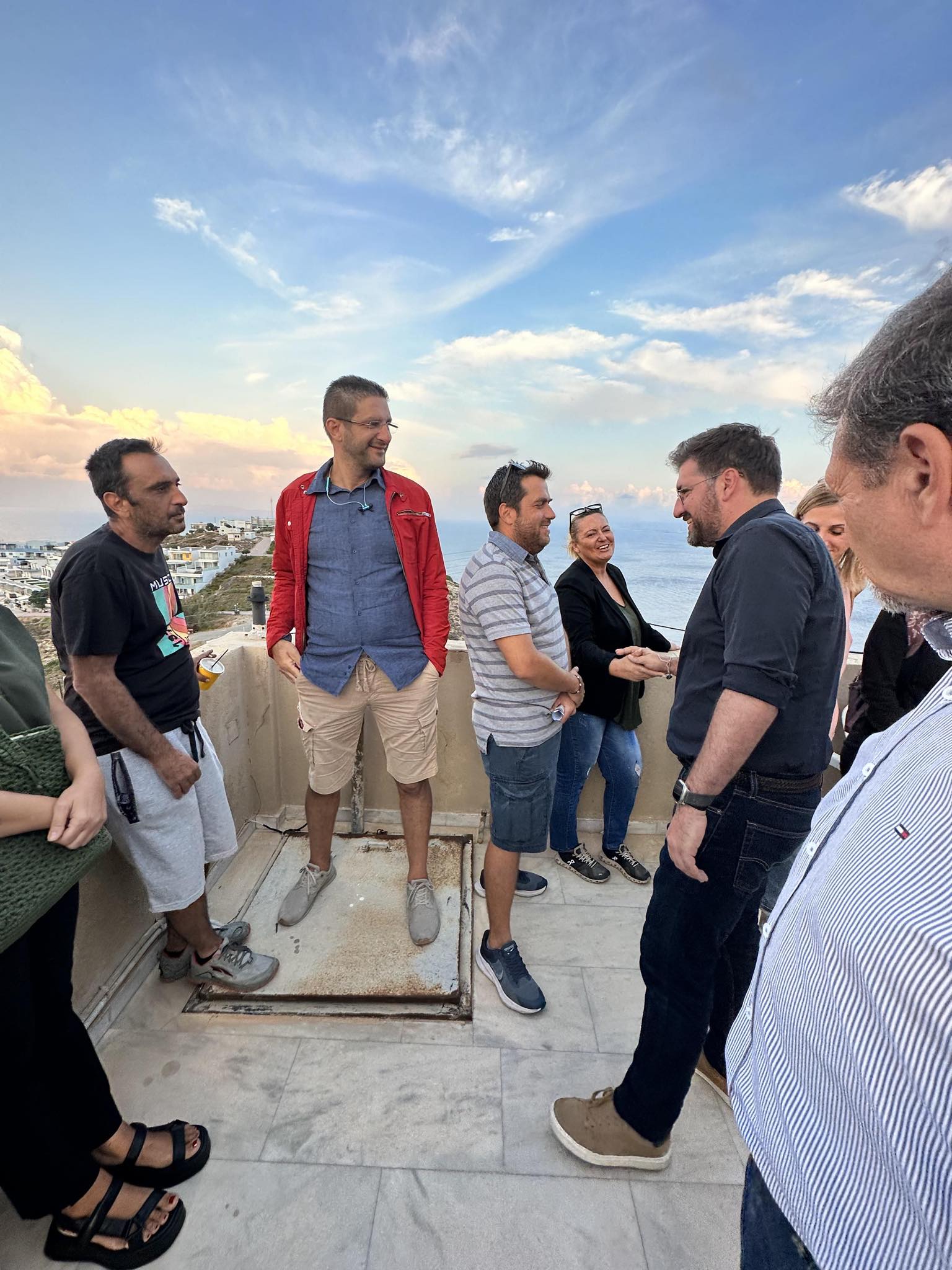 Ιδιαίτερα θερμή υποδοχή στο Αμμούδι για τον Μενέλαο Μποκέα