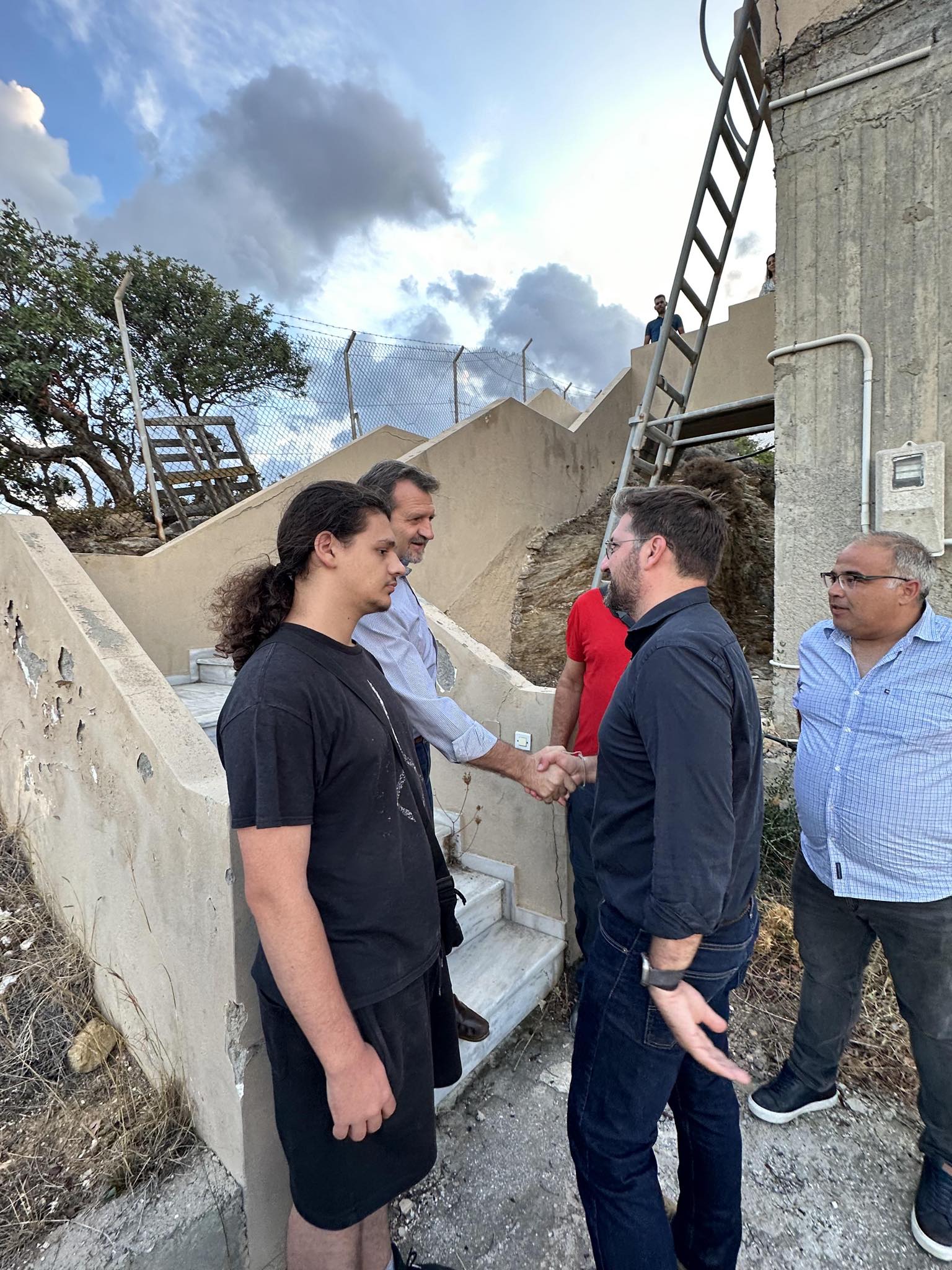 Ιδιαίτερα θερμή υποδοχή στο Αμμούδι για τον Μενέλαο Μποκέα