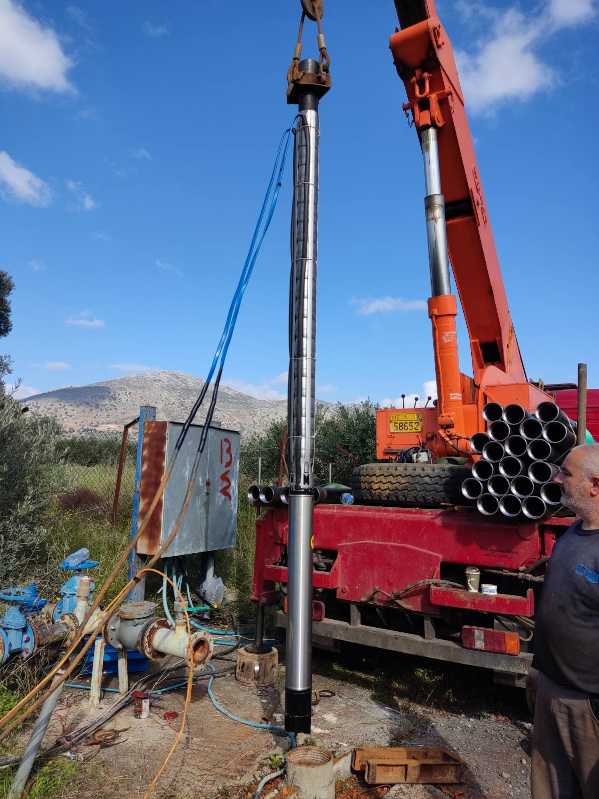 γεώτρηση Τύλισος Ηράκλειο Δήμος Μαλεβιζίου