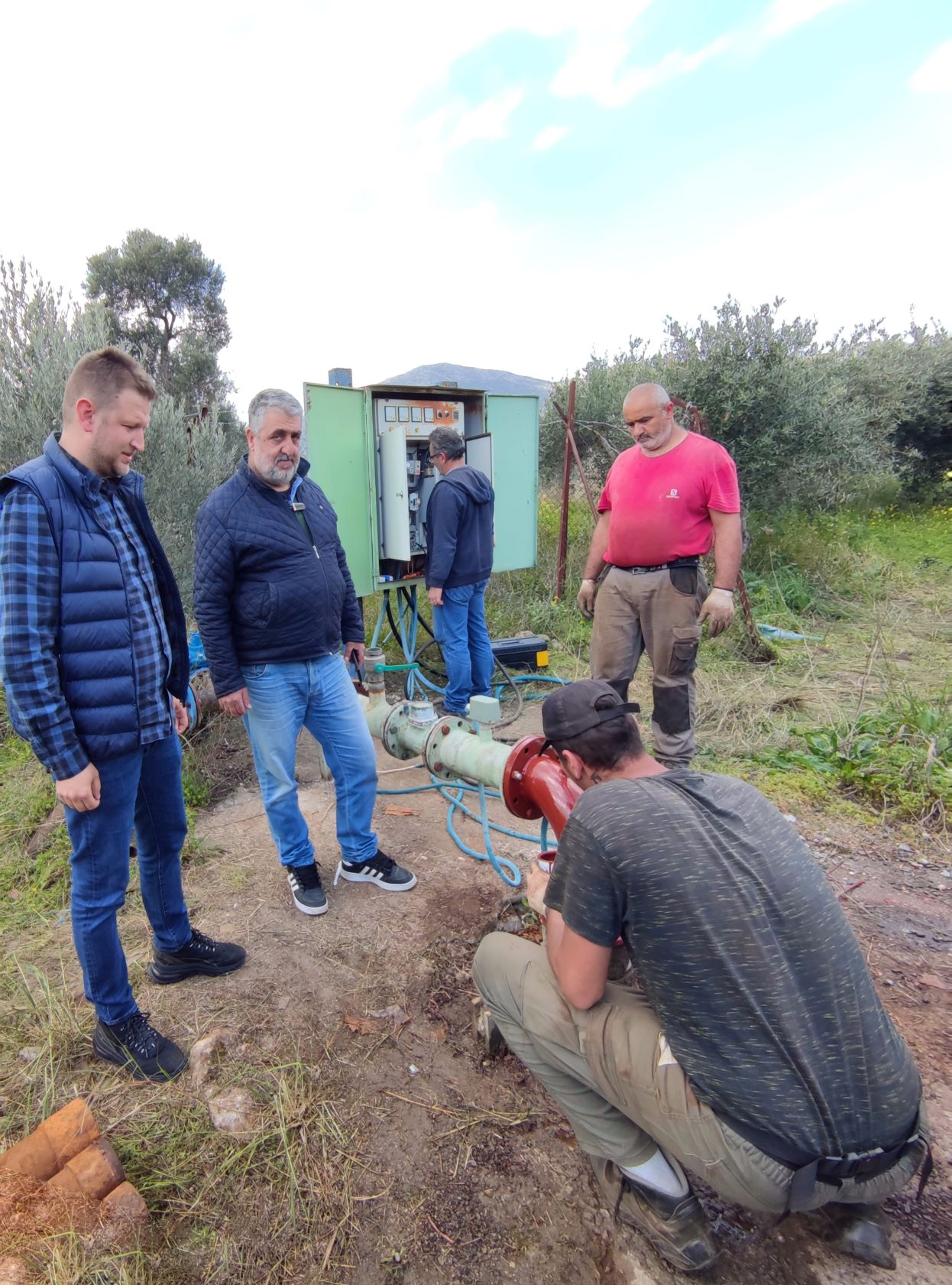 γεώτρηση Τύλισος Ηράκλειο Δήμος Μαλεβιζίου