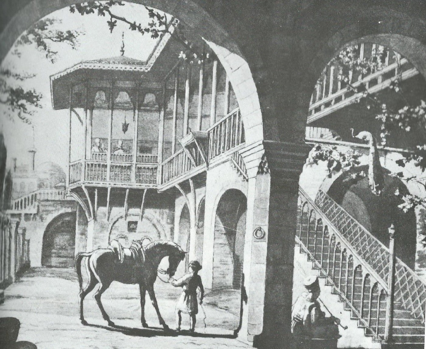 Γκαβούρα 18ος αι. Λόρδος Βύρων το σπίτι που φιλοξενήθηκε στα Γιάννενα στα 1809