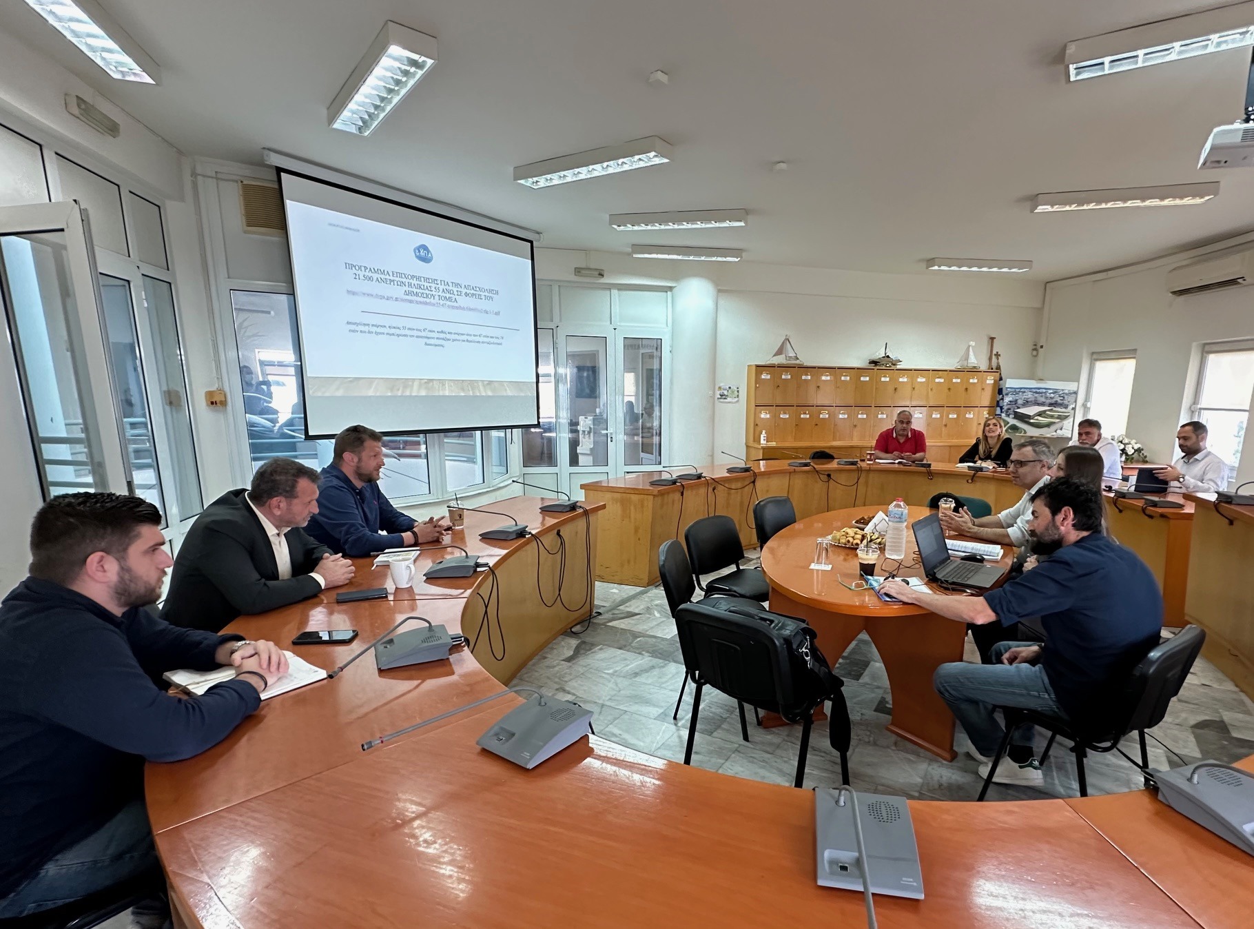 Ενημέρωση για προγράμματα απασχόλησης από στελέχη της ΔΥΠΑ στο Δήμο Μαλεβιζίου